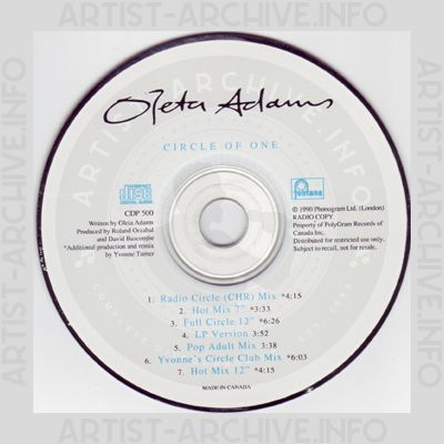 Oleta Adams - Circle Of One