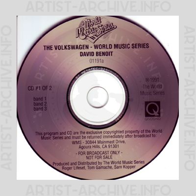 David Benoit - The Volkswagen - World Music Series - Live At The Cubby Bear Chicago