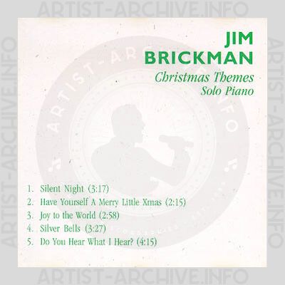 Jim Brickman - Christmas Themes - Solo Piano