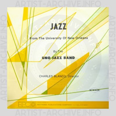 The University Of New Orleans Jazz Band - Jazz From The University Of New Orleans Jazz Band