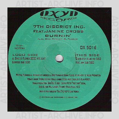 7th District Inc. feat. Janine Cross - Burnin'