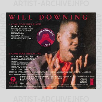 Will Downing - Come Together As One