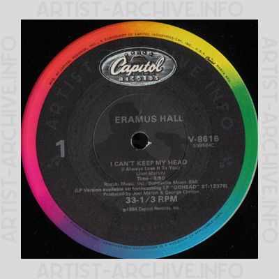 Eramus Hall - I Can't Keep My Head