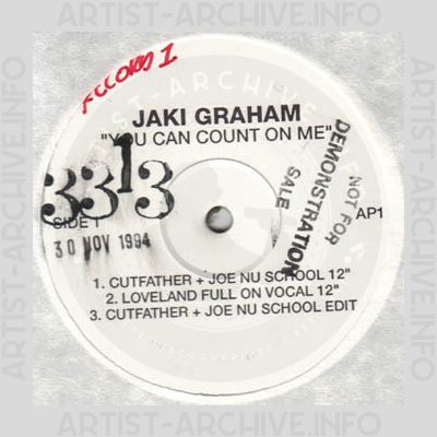Jaki Graham - You Can Count On Me
