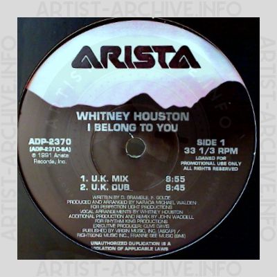 Whitney Houston - I Belong To You