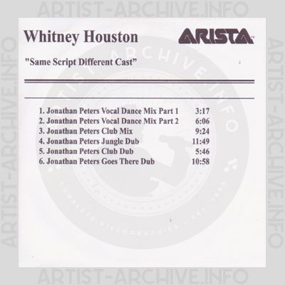 Whitney Houston & Deborah Cox - Same Script, Different Cast - Jonathan Peters Mixes