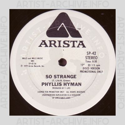 Phyllis Hyman - So Strange