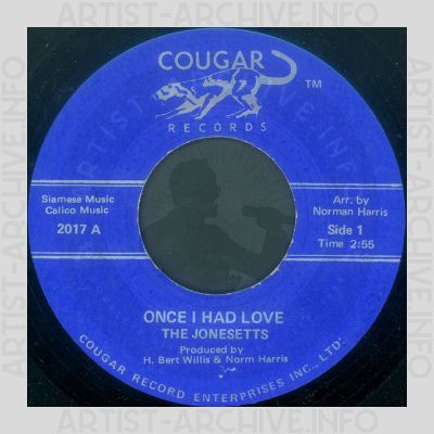 The Jonesettes - Once I Had Love / Stop, Look & Listen