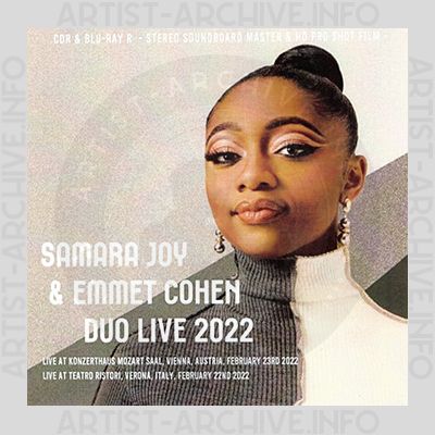 Samara Joy - Duo Live 2022 - Konzerthaus Mozart Saal, Vienna (Austria), February 23rd 2022