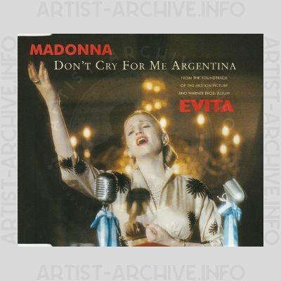 Madonna - Don't Cry For Me Argentina
