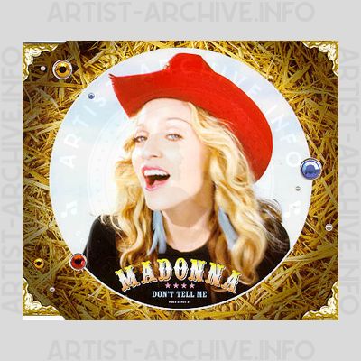 Madonna - Don't Tell Me