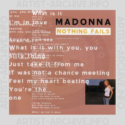 Madonna - Nothing Fails