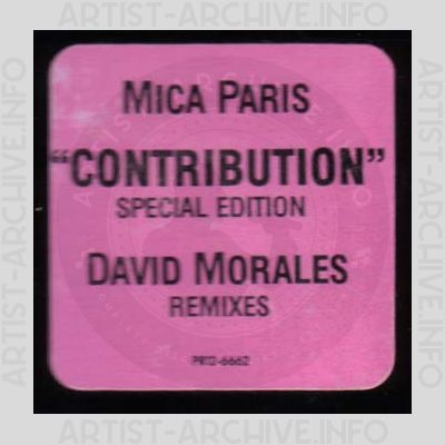 Mica Paris - Contribution