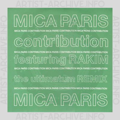 Mica Paris - Contribution