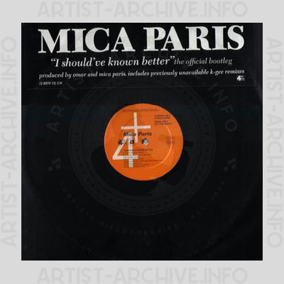 Mica Paris - I Should've Known Better