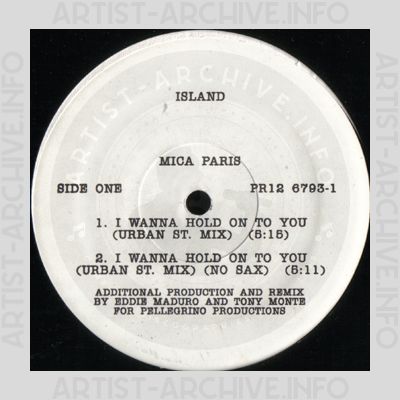 Mica Paris - I Wanna Hold On To You