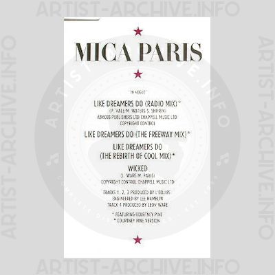 Mica Paris - Like Dreamers Do