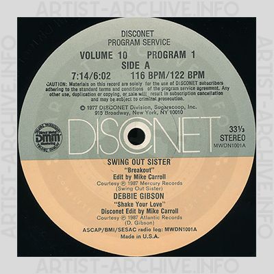 Sampler - Disconet Program Service - Volume 10 Program 1