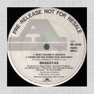 Shakatak - Don't Blame It On Love