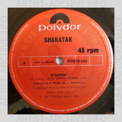 Shakatak - Steppin'