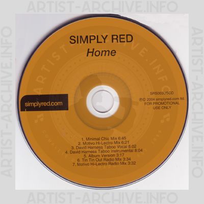 Simply Red - Home