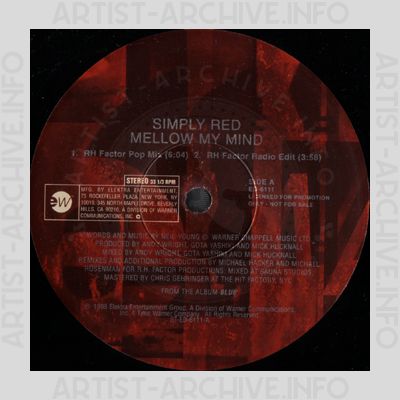 Simply Red - Mellow My Mind