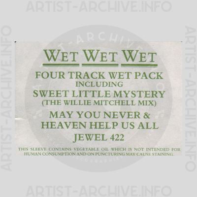 Wet Wet Wet - Sweet Little Mystery