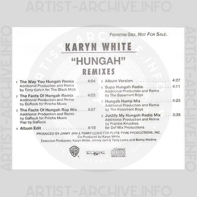 Karyn White - Hungah Remixes