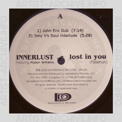 Innerlust feat. Alyson Williams - Lost In You
