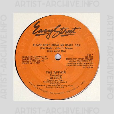 The Affair feat. Alyson Williams - Please Don't Break My Heart