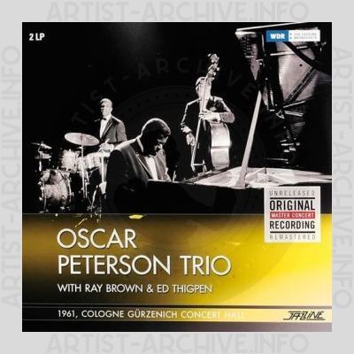Oscar Peterson Trio – 1961, Cologne Gürzenich Concert Hall