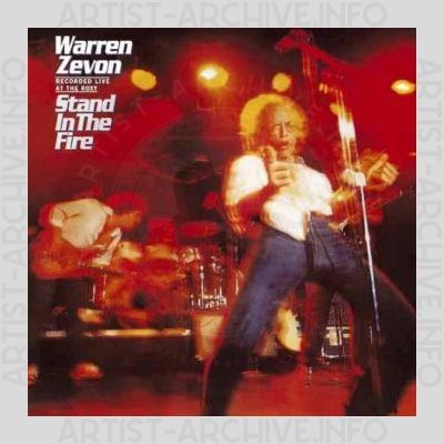 Warren Zevon – Stand in the Fire - Recorded Live at the Roxy